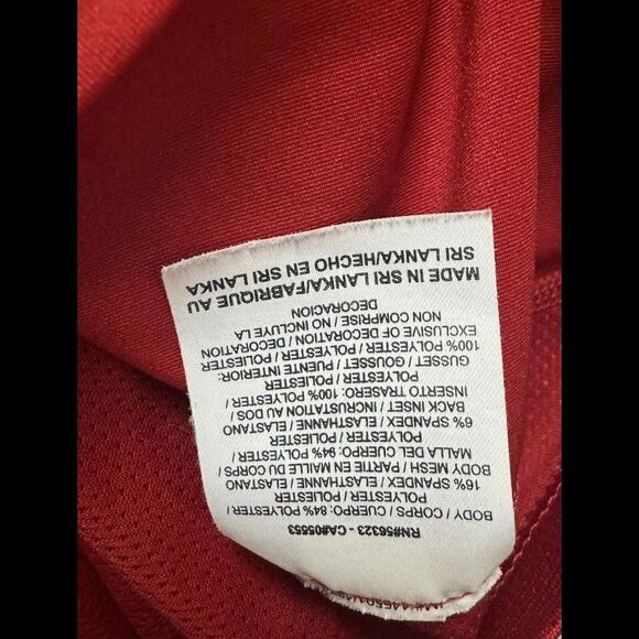 Nike 49ers Shirt Mens XL Red Short Sleeve Dri Fit Distressed San Francisco Tee - Picture 4 of 10